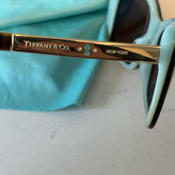 Tiffany & Co. Blue and Tortoise Sunglasses main image 8